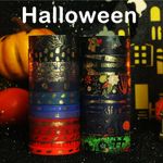 NEW 20 Rolls Gilding Halloween Washi Tape Set DIY Scrapbooking Paper Adhesive