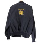 Queen Official Vintage 1991 Black Embroidered Cotton Jacket (Fan Club Only) XL