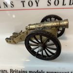 VINTAGE : Britains "Gun of the Revolution" Cannon #9737 (1960s) & figure 