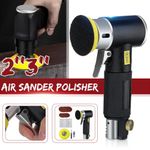 2'' 3''  Car Pneumatic Polisher Orbital Air Sander Power Tool Grinding Polishing