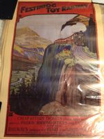BRITISH RAILWAYS POSTER FESTINIOG TOYRAILWAY