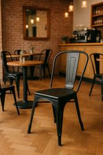 Tolix style Side Chair