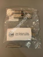 Yale Platinum 35/35 Thumb Turn 3Star High Security Cylinder Euro Lock Anti Snap