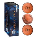 ADS Sports Soft Cricket Ball for Training & Coaching & Practice 3 Balls