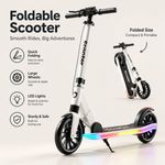Adjustable Kids Scooter 3 Height Levels Hand Foot Brake Wide Deck 100kg UK