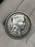 Coin 5 Lati Pieci 1929 Latvia