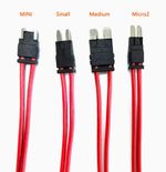 16AWG Modified Car Small Double Wire Fuse Box Extension Wire Small/Medium 210mm
