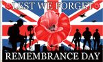 Lest We Forget Flag 5ft x 3ft Poppy Flags with Eyelets Remembrance Day Poppy