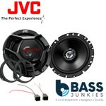 Vauxhall Corsa E 2015-2019 JVC 17cm 600 Watts 2 Way Front Door Car Speakers Kit