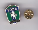 Tom Tomsk ( Russia ) - lapel badge butterfly fitting