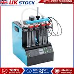 Fuel Injector Cleaner Tester 50/60HZ 220V New 2000ML UK Testing 28KHZ GEARZAAR