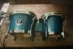 Sonor Latino percussion bongo drums used One Skin parted - still sounds good