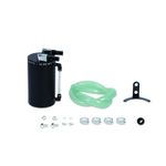 Mishimoto MMOCC-LAWBK Aluminium Oil Catch Can - Large, Wrinkle Black