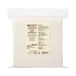 MUJI Cut Cotton Pads 10–180 | Unbleached 100% Cotton Ecru 60×50mm Japan 