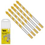 SabreCut 5mm Multi-Material Tile Drill Bits for Ceramic Porcelain Granite Marble