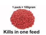 Rat & Mouse Rodent Poison Bait Killer Maximum Strong Bait Single Feed Kills
