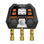 Elitech DMG-4B Digital Manifold Gauge App Control Refrigerant AC Gauges Pressure
