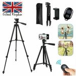 Pro Tripod Stand Mount For Digital Camera Camcorder Phone Holder iPhone DSLR SLR