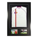 Vivarti Adult 3D Mounted + Double Aperture Sports Shirt Frame Kit Football Rugby