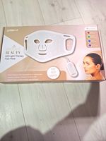 LED Light Therapy Face Mask 102 LEDs 5 Mode:Groov e:Beauty Face mask, Silicone.