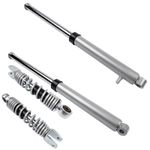 4x Front Forks Legs Rear Absorber Shocks Springs For Yamaha PW50 PY50 1981-2016