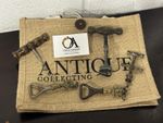Variety Of Antique And Vintage Corkscrew And Bottle Openers