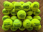 30 Used Tennis Balls - Mixed Brands - Great for Practice, Cricket  or Dog Toys