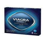 Viagra Connect - 50mg - Pack of 8 Tablets - BRAND MAY VARY