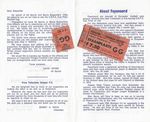 Ticket UEFA Cup Final 2nd Leg Feyenoord v Tottenham 29th May 1974 + Travel Info