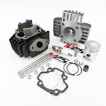 Cylinder Barrel Kit For Yamaha PW50 PY QT50 Includes Piston,head,Studs,Gaskets