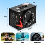 TUXING Electric Pcp Air Compressor 4500Psi/300Bar Built-in Converter Air Pump