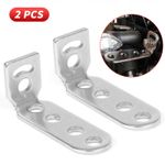 2x Motorcycle Mount Bracket Headlight Spot Light Fog Turn Signal Clamp Holder