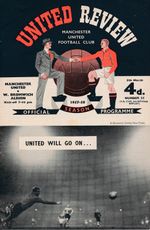 Manchester United v West Brom (FA Cup) 1957/1958 - Munich season