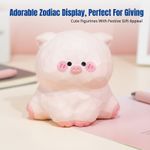 Zodiac Resin Figurine, Cartoon Desktop Decor, Birthday Gift
