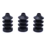 13584-33110 For SUZUKI GT380 GT550 Carb Dust Boots x3 Bellows Rubbers Throttle
