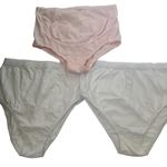 Bundle Maternity Underwear Size 10-12 XL New Without Tag Unworn Pink White C1