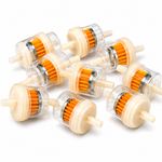 10pcs Universal Inline Petrol Fuel Filter 6mm 8mm Fuel Line Hose Motorcycle ATV