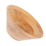 Large Capacity Bowl Wooden Fruit Bowl Rustic Wood Mixing Bowl Vegetable Fruits
