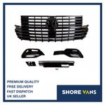 T6.1 Gloss Black Upper And Lower Grilles