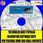Best Professional Home & Small Business Accounting Finance Money Software NEW CD