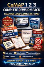 CeMAP 1 2 3 Complete Premium Revision Pack | Exam Papers | Pass First Time