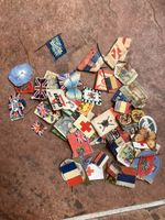 Collection of WWI Charity Flag Day Pin Badges