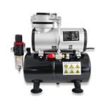 AIRBRUSH TANK COMPRESSOR FOR AIRBRUSHES ART CRAFTS SPRAYING MODEL MAKING RDG