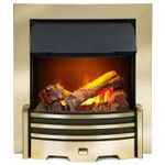 Dimplex Opti-Myst Effect Electric Fire Inset 2kW Brass RTOPI20BR Grade C
