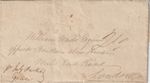 JAMAICA: Unpaid cover, Pr Packet, to Londonl 1818, contents.