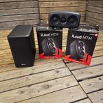 IK Multi Media iLoud MTM Studio Monitors And Denon S514 Sub USED! RKDEN181125