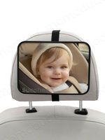 Baby Car Mirror For Back Seat Adjustable Detachable Wide View Child Safety