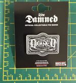 The Damned The Black Album Logo Very High Quality Metal Badge Official Item