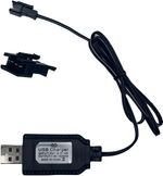 7.4V USB Charger Cable with SM-4PIN Plug Compatible RC Car/RC Plane/RC Tank/RC 