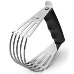 Stainless Steel Soft Grip Pastry Blender Dough Cutter Flour Mixer Cake